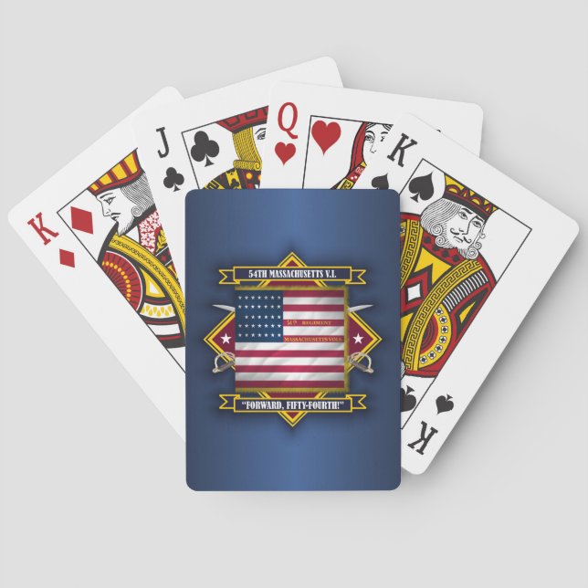 Massachusetts V.I. Spielkarten (Rückseite)