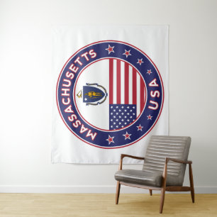 Massachusetts Wandteppich