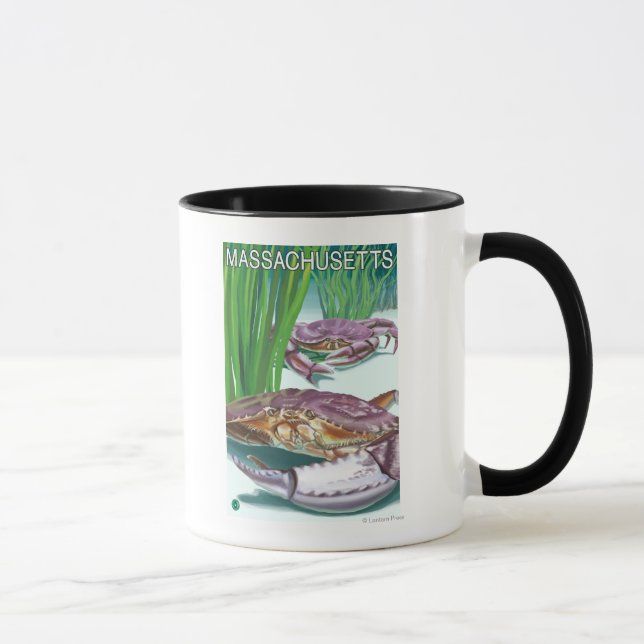 MassachusettsCrab und Fisherman Tasse (Rechts)