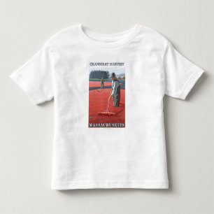 MassachusettsCranberry Sumpf-Ernte Kleinkind T-shirt