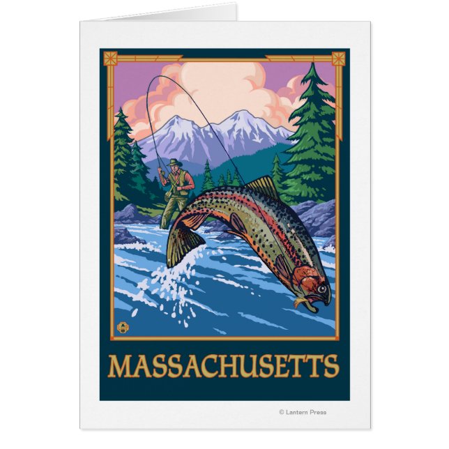 MassachusettsScène de pêcheurs de pêcheurs de pêch (Devant)