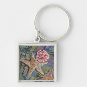 MassachusettsTidepool Szene Schlüsselanhänger