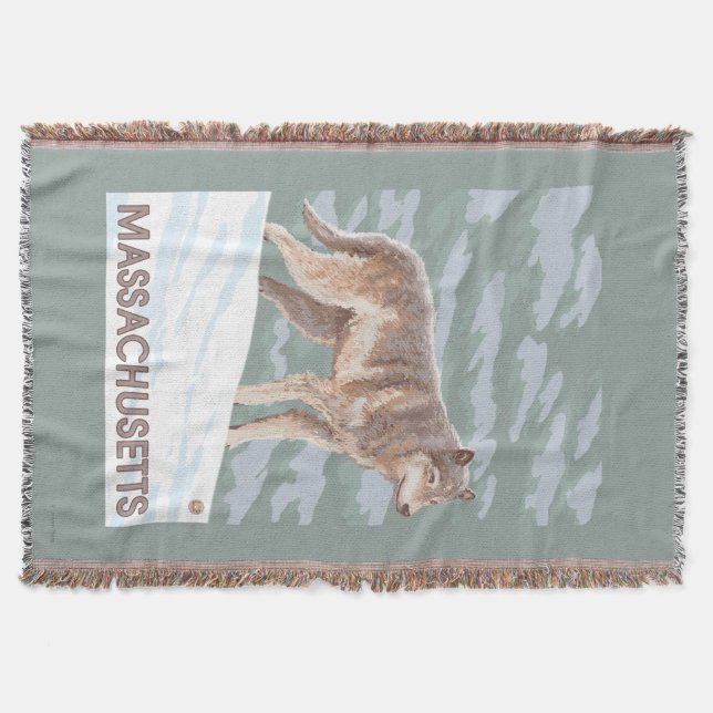 MassachusettsWolf Szene Decke (Vorderseite)