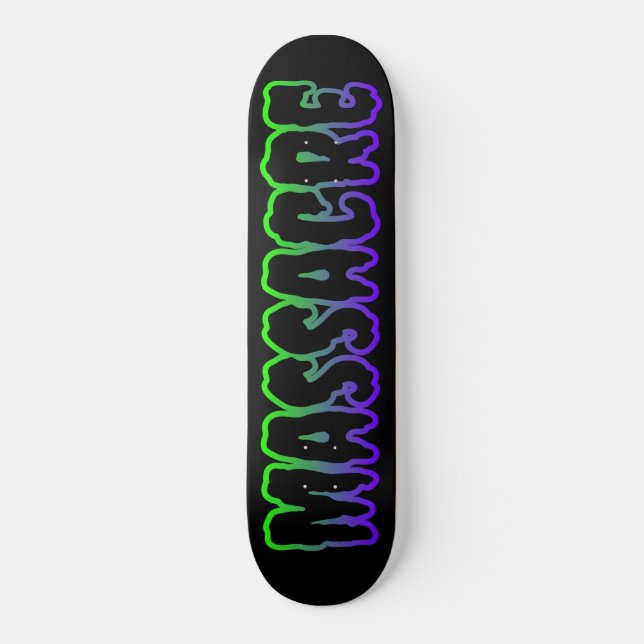 Massacre : Logo Skateboard Deck (Recto)