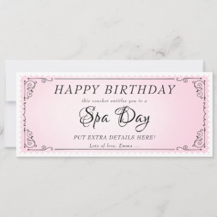 Massage am Tag des benutzerdefinierten Wellness-Ce Einladung