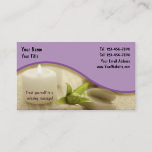Massage Business Card_1 Visitenkarte