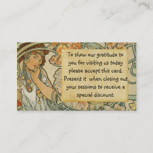 Massage : carte préférée de client