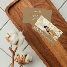 Massage Chiropraktische Körper & Soul Tropical Res Visitenkarte