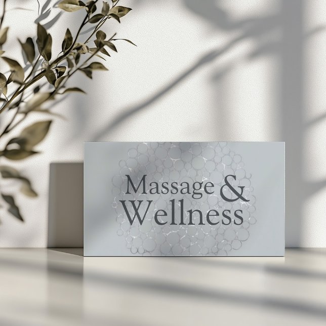 Massage Chiropraktische Soul- und Körpertherapie Visitenkarte (Perfect for business)