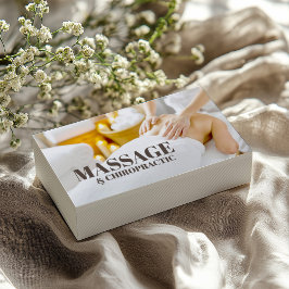 Massage Chiropraktisches Soul- und Körpertherapie  Visitenkarte