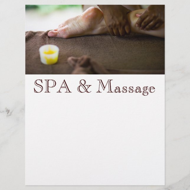 Massage Flyer (Vorne)