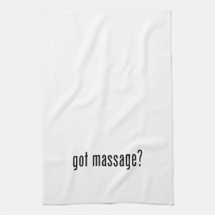 Massage got? küchentuch