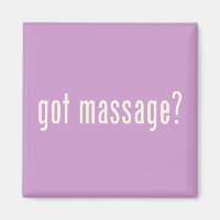 Massage got?