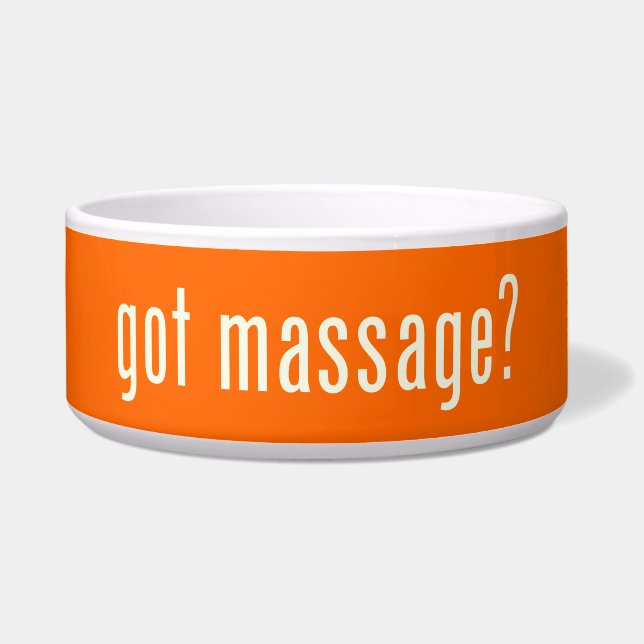 Massage got? napf (Vorderseite)