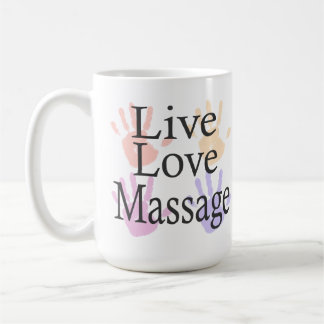 Massage Live Love Mug Cadeau