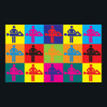 Massage Pop Art Poster<br><div class="desc">Massage Pop Art. Wenn Massage Ihr Hobby,  Beruf,  oder Obsession ist,  zeigen Sie es mit großen Massage T - Shirt,  Tasse,  Aufkleber,  und mehr. Sie sind auch großartige Geschenke für andere Massage-Fans!</div>