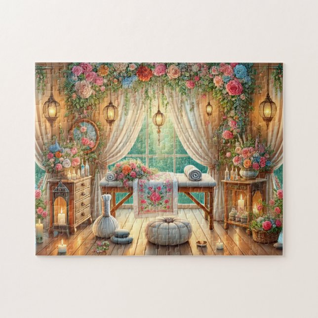 Massage-Retreat Bloom & Balance Spa-Gartenblick (Horizontal)