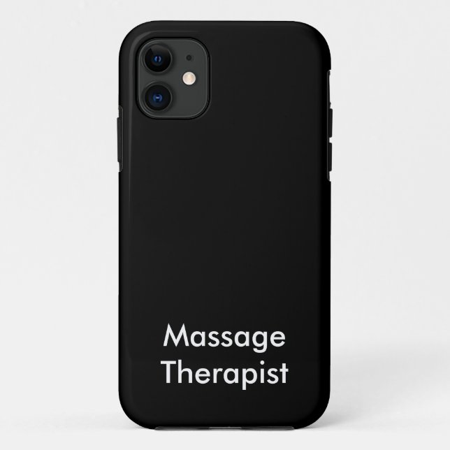 Massage-Therapeut Case-Mate iPhone Hülle (Rückseite)