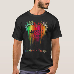 Massage-Therapeut Live-Liebe Massage Massage T-Shirt