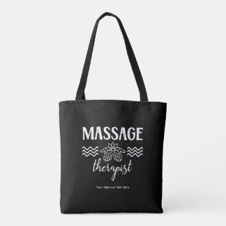 Massage-Therapeut-Salon-Klinik Lotus Hände Tasche