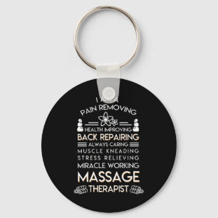 Massage-Therapeut-Schmerz, die Gesundheit Schlüsselanhänger