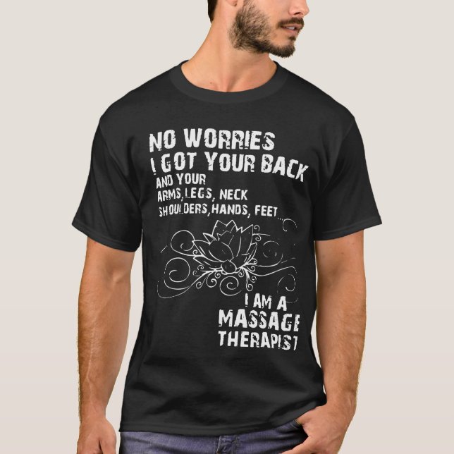 MASSAGE-THERAPEUT T-Shirt (Vorderseite)