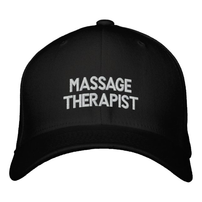 MASSAGE THÉRAPEUTE Casquette de baseball (Devant)