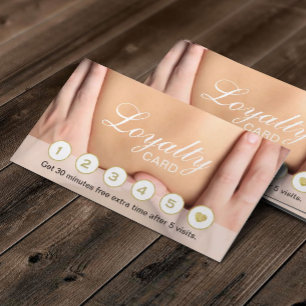 Massage-Therapie-berufliche Therapeut-Loyalität Treuekarte