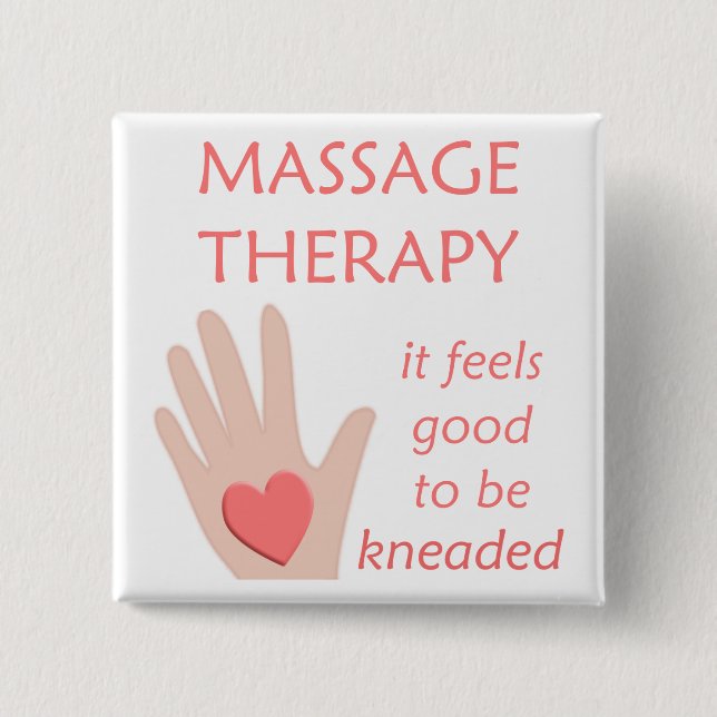 Massage-Therapie gekneteter Knopf Button (Vorderseite)