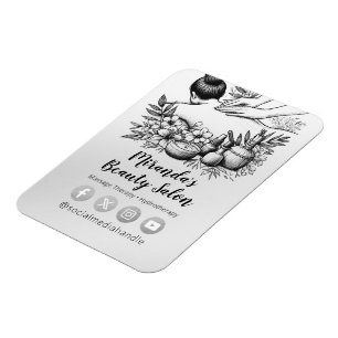 Massage-Therapie Heilende Hände Energie Spa Wellne Magnet