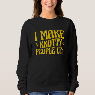 Massage-Therapie Physiotherapie Ich mache knotige Sweatshirt