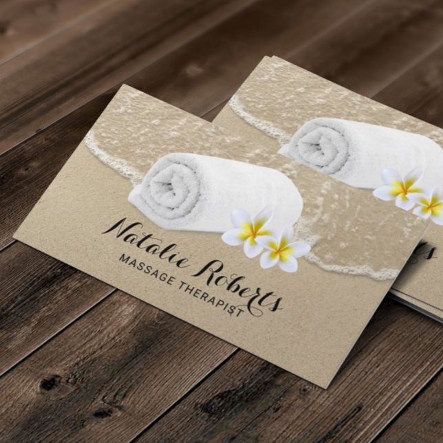 Massage Therapie Tropical Beach Salon & Wellness-C Visitenkarte (Von Creator hochgeladen)