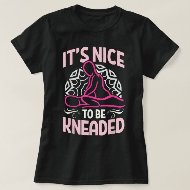 Massage Therapist Gift Office Staff Team Funny The T-Shirt (Design vorne)