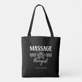 Massage Therapist Salon Klinik Lotus Hände Tasche