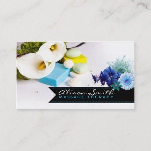 Massage Therapy Business card Visitenkarte