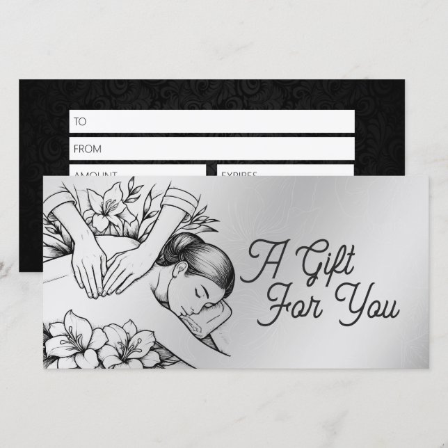 Massage Therapy Heilung Hände Energie Wellness-Cen (Vorne/Hinten)