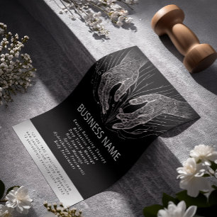 Massage Therapy Heilung Hände Energie Wellness-Cen Flyer