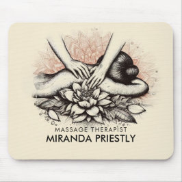 Massage Therapy Heilung Hände Energie Wellness-Cen Mousepad