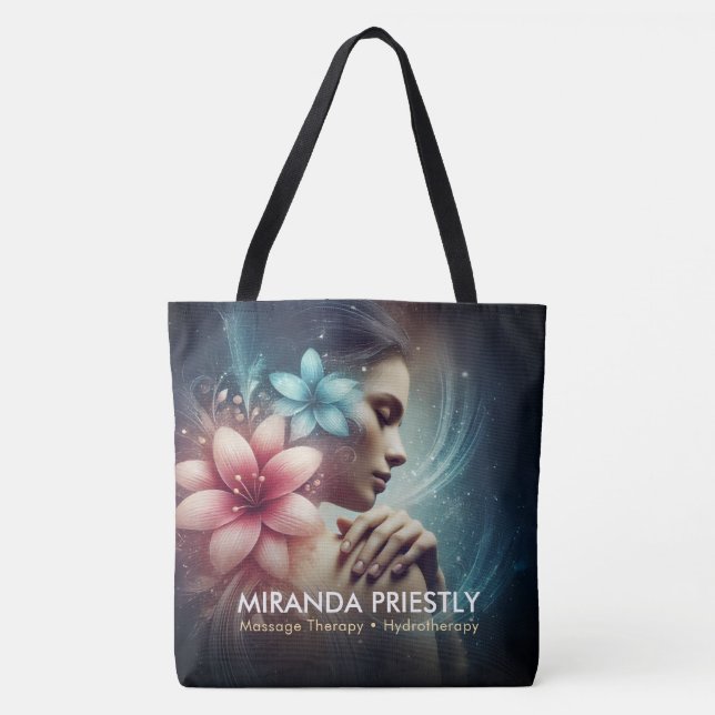 Massage Therapy Heilung Hände Energie Wellness-Cen Tasche (Vorderseite)