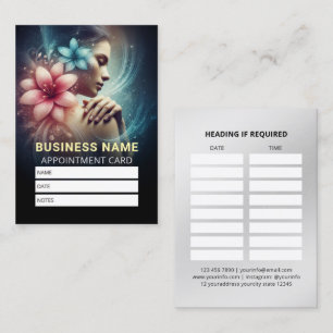 Massage Therapy Heilung Hände Energie Wellness-Cen Terminkarte