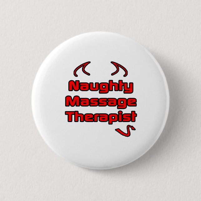 Massagetherapeut Button (Vorderseite)