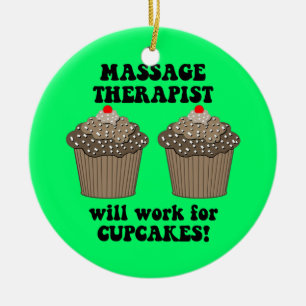 Massagetherapeut Keramikornament