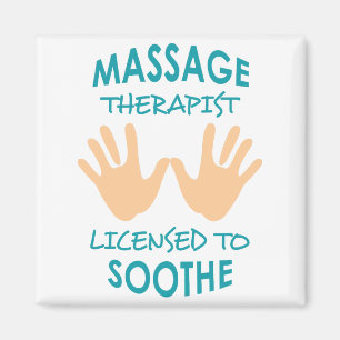 Massagetherapeut Magnet