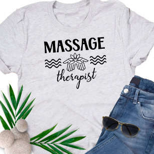 Massagetherapeut Salon Klinik Lotus Hands T - Shir T-Shirt