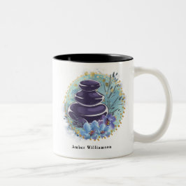 Massagetherapeut Salon Wellness-Center Stylist Zen Zweifarbige Tasse