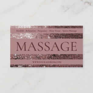 Massagetherapeut Schwedische Pränatale Körperheilu Visitenkarte