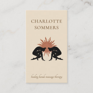 Massagetherapeut Visitenkarte