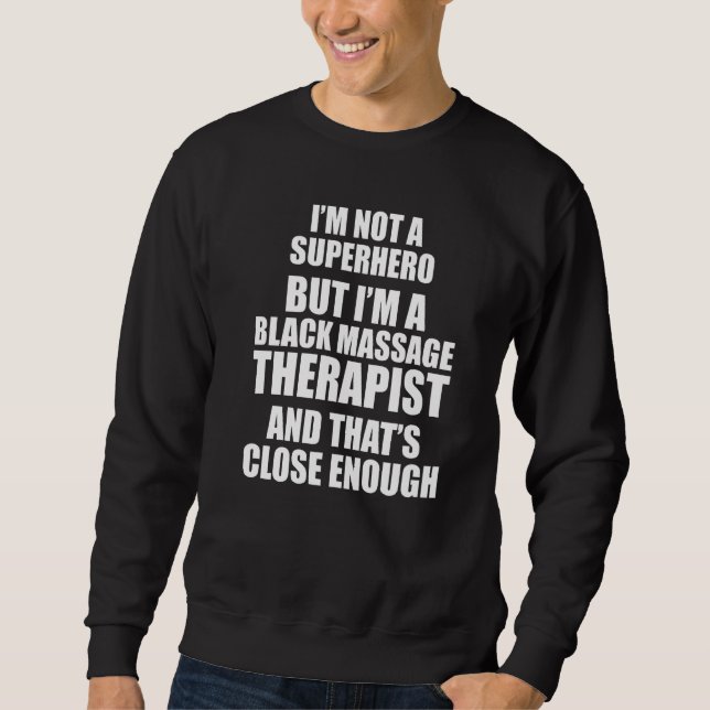 Massagetherapeut Wellness Therapie 24 Sweatshirt (Vorderseite)