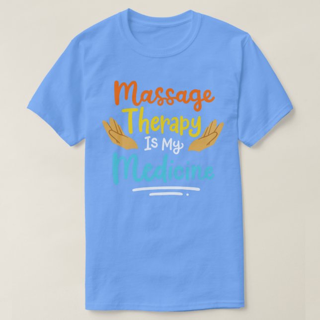 Massagetherapie 1 T-Shirt (Design vorne)
