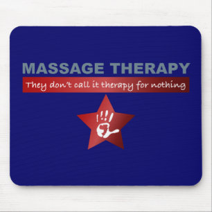 Massagetherapie in Ruby Red Mousepad